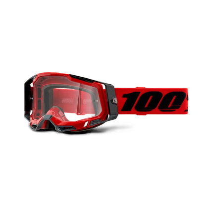 100% Racecraft 2 Premium Protective Sport Goggles with Nose Guard