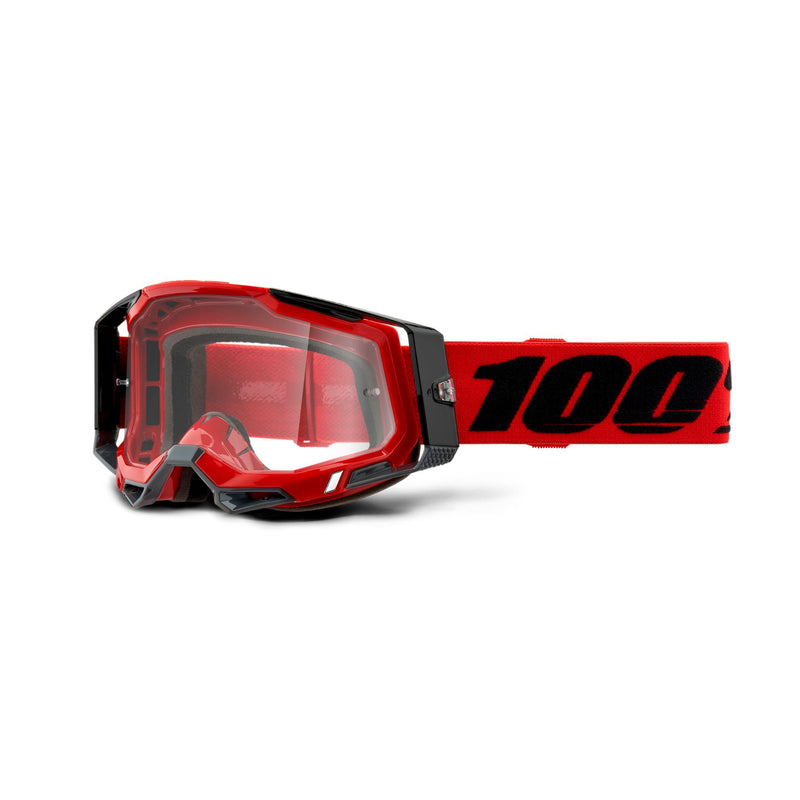 100% Racecraft 2 Premium Protective Sport Goggles with Nose Guard