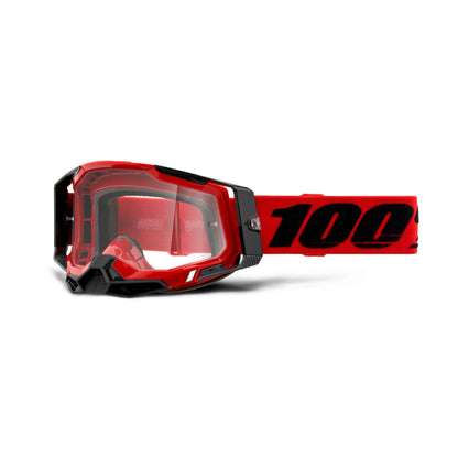 100% Racecraft 2 Premium Protective Sport Goggles with Nose Guard