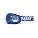 100% Strata 2 Youth Goggle Blue / Clear Lens