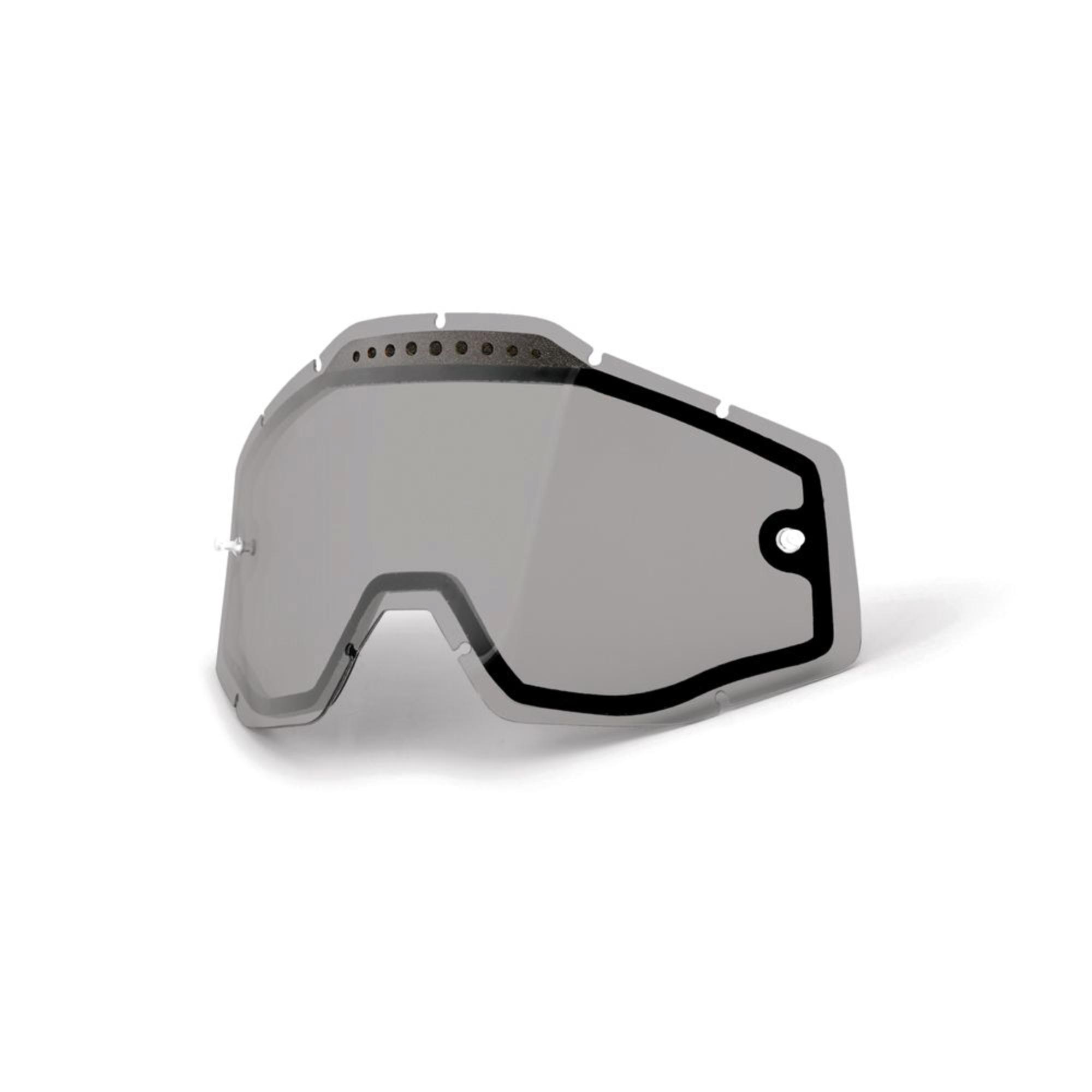 100% Goggle Replacement Lens - Dual Pane Vented - Compatible with Racecraft 1, Accuri 1, and Strata 1 Goggles