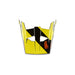 100% Aircraft Replacement Visor LTD Neon Yellow