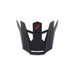 100% Aircraft 2 Replacement Visor Carbon Steel Blue / Neon Red