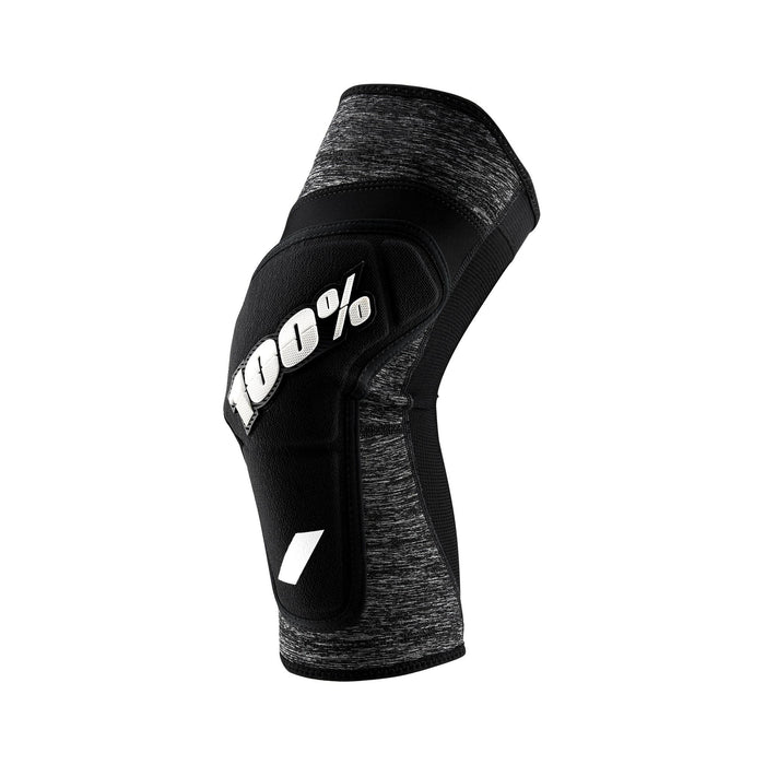 100% Ridecamp Knee Guard Grey Heather / Black M