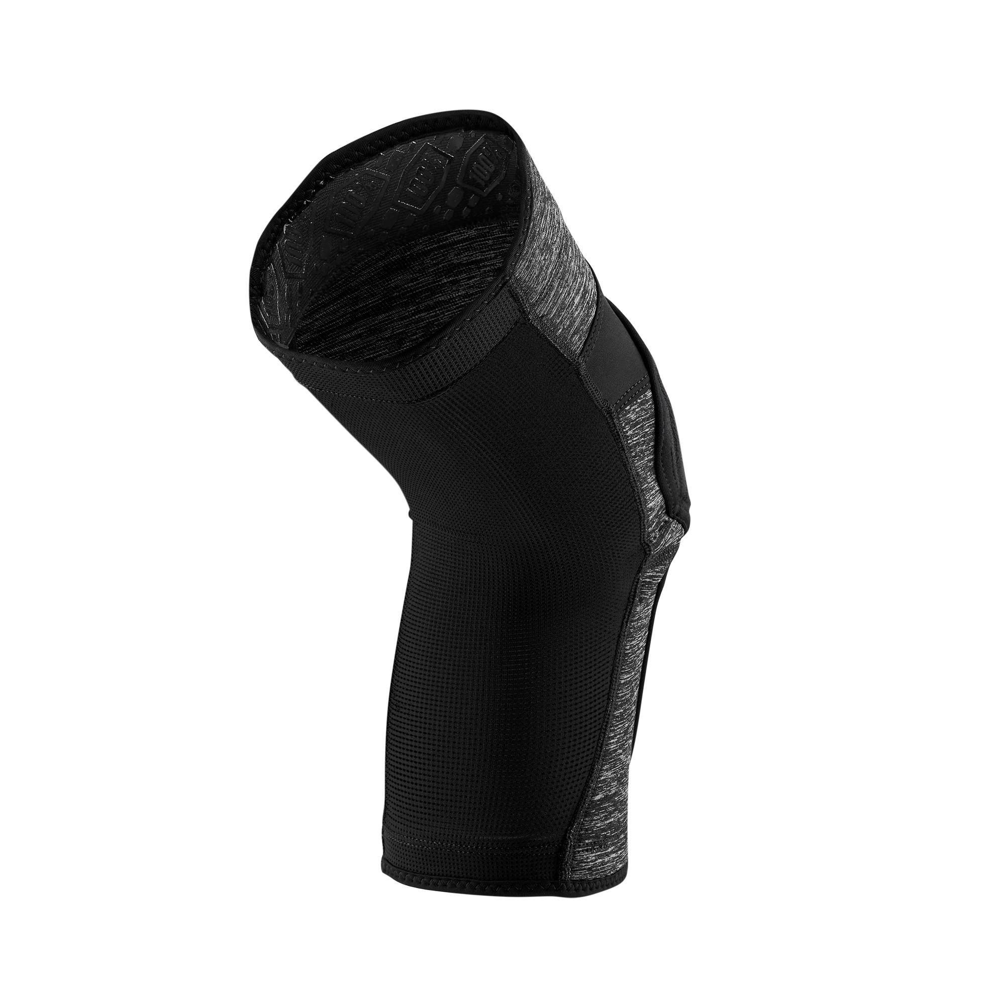 100% Ridecamp Knee Guard Grey Heather / Black XL