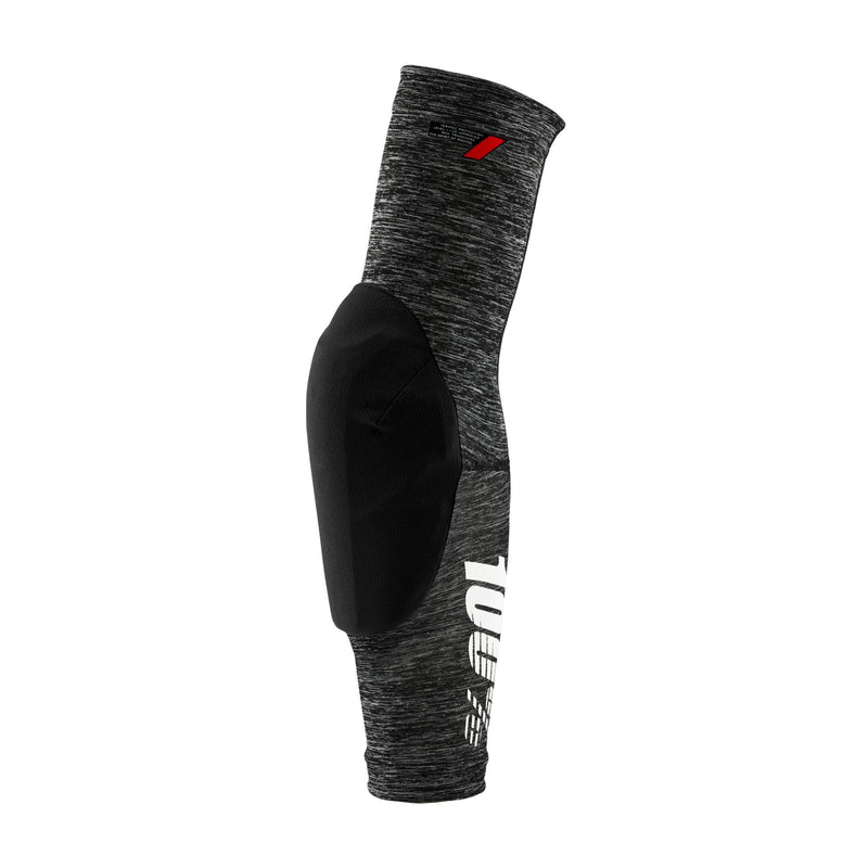 100% PROTECCIONES TERATEC Elbow Guards S Elbow, Adult Unisex, Heather Grey/Black (Multicoloured