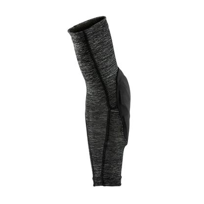 100% PROTECCIONES TERATEC Elbow Guards S Elbow, Adult Unisex, Heather Grey/Black (Multicoloured