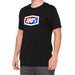100% Official Short Sleeve Tee Black - 2XL