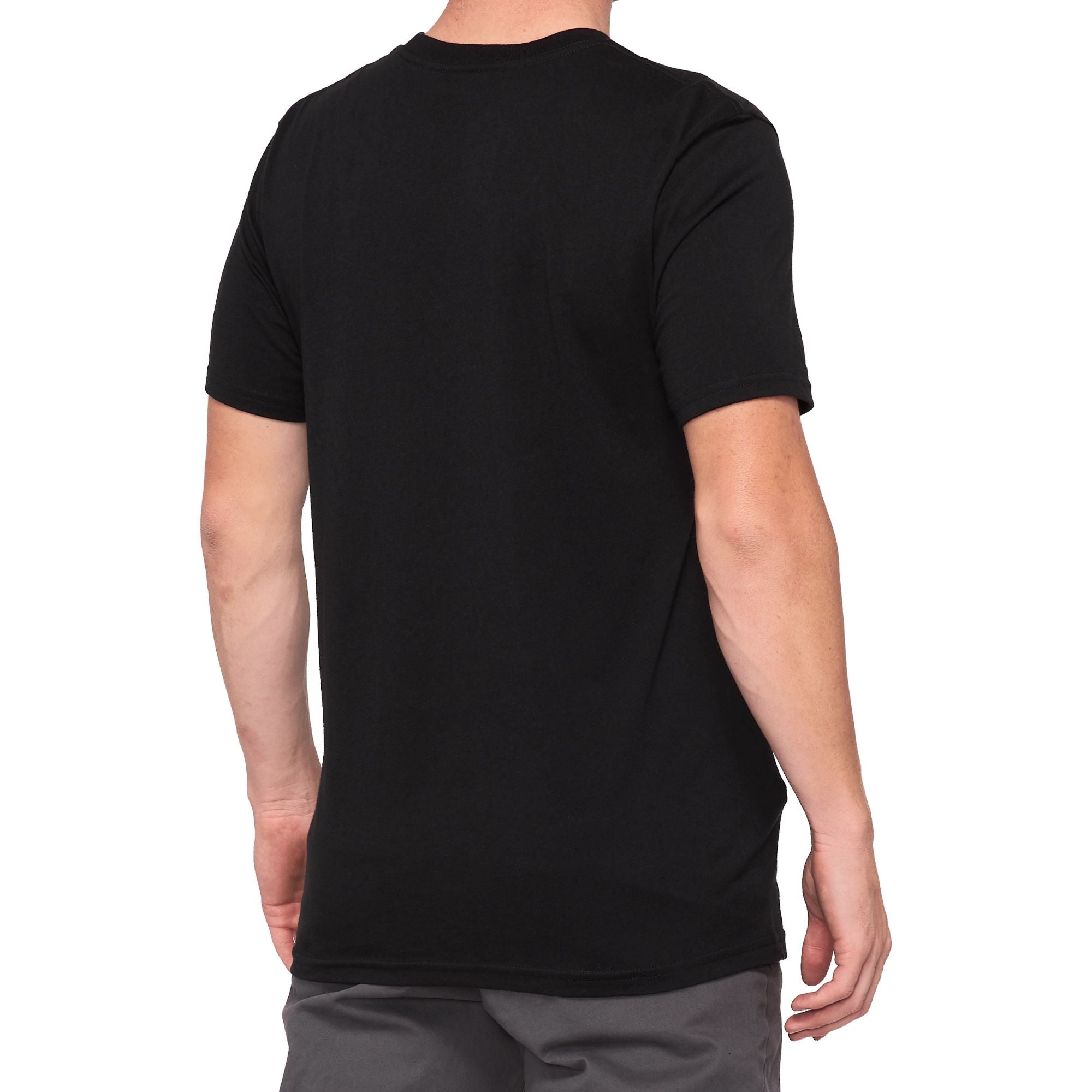 100% Classic Short Sleeve Tee Black - XL