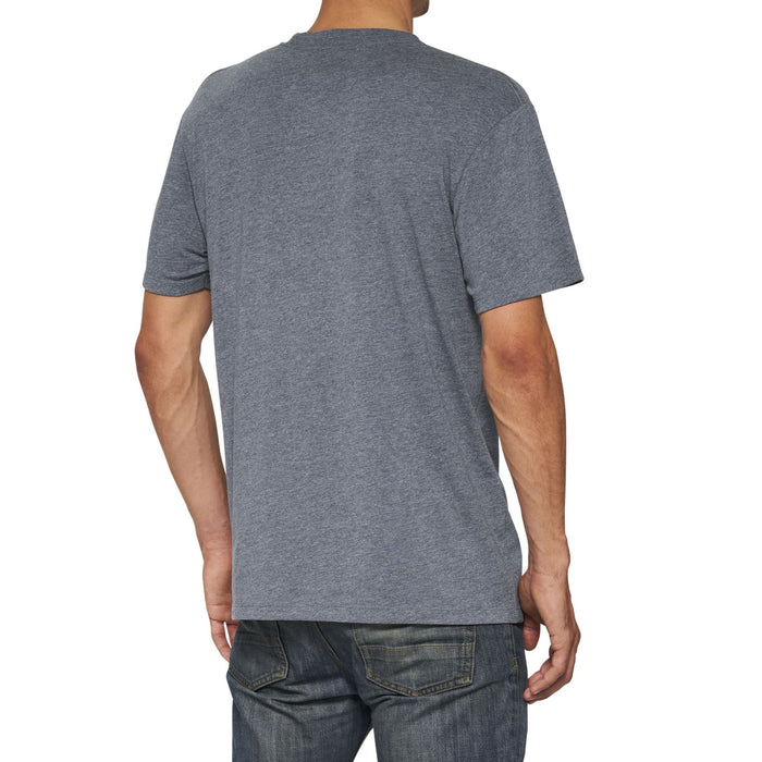 100% GLOBAL Short Sleeve T-Shirt Heather Grey XL