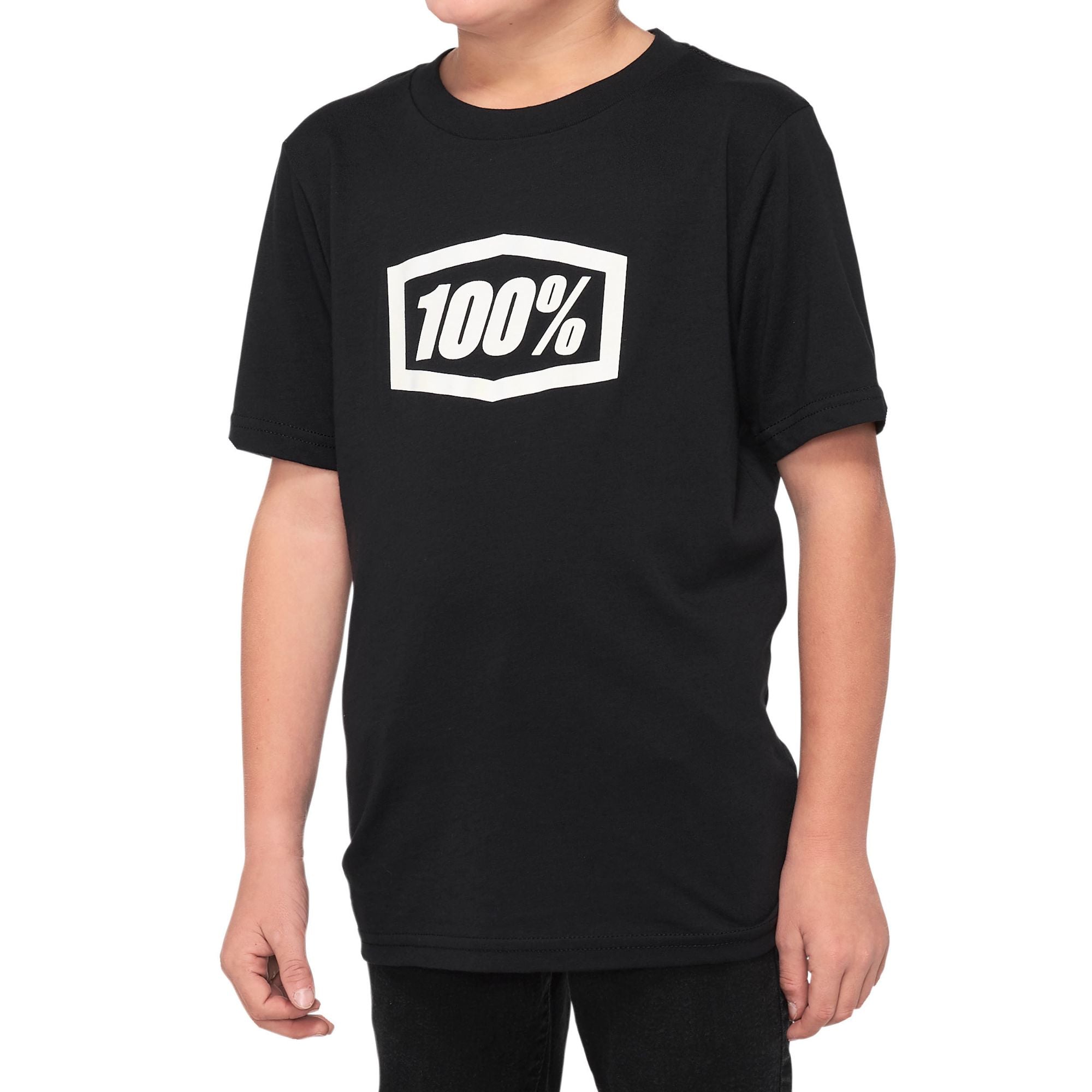 100% Youth Essential T-Shirt (X-LARGE) (BLACK