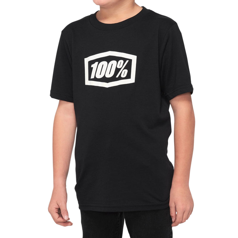 100% Youth Essential T-Shirt (X-LARGE) (BLACK