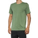 100% Mission Athletic Short Sleeve Tee Olive - S