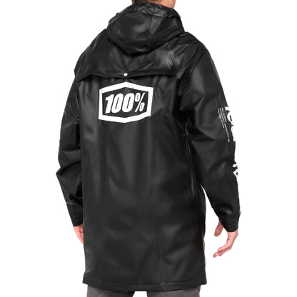 100% Torrent Mechanics Raincoat Black L
