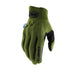 100%, Guanto Unisex Adulto S ArmyGreen