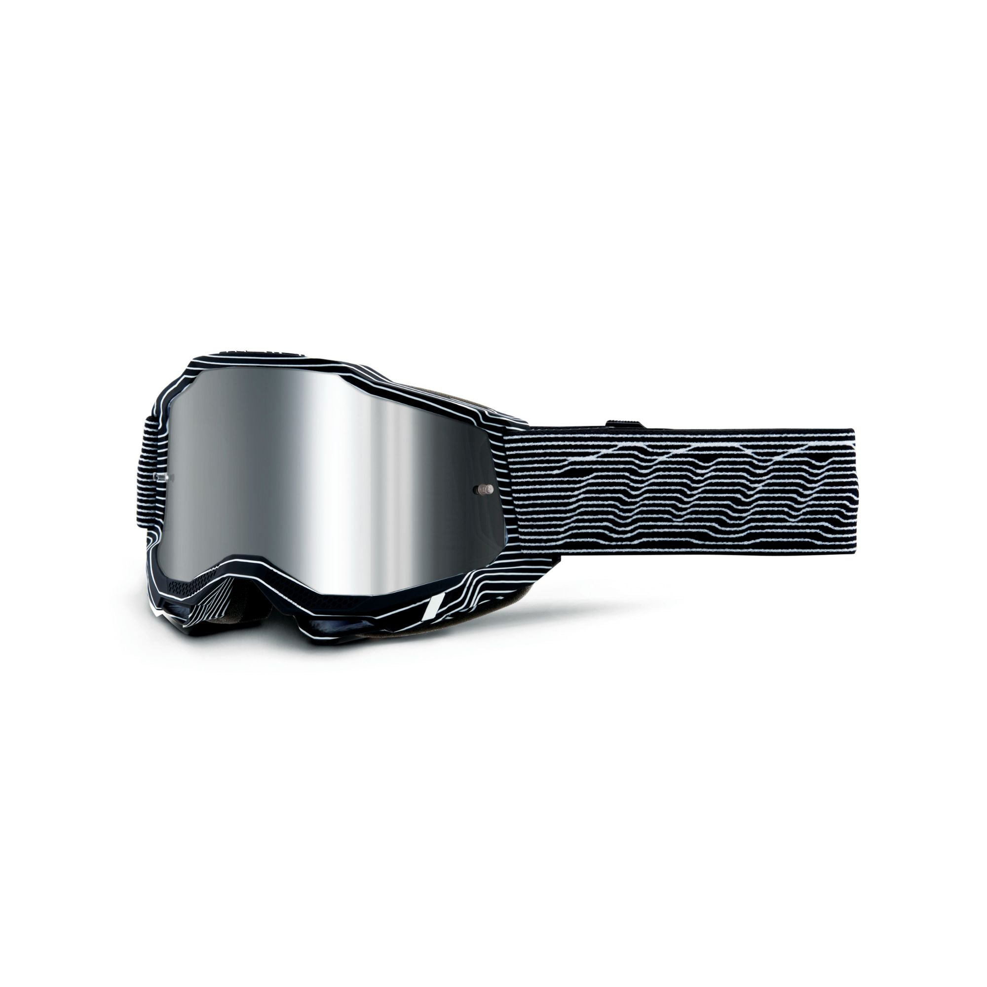 100% Accuri 2 Goggle Silo / Mirror Silver Flash Lens