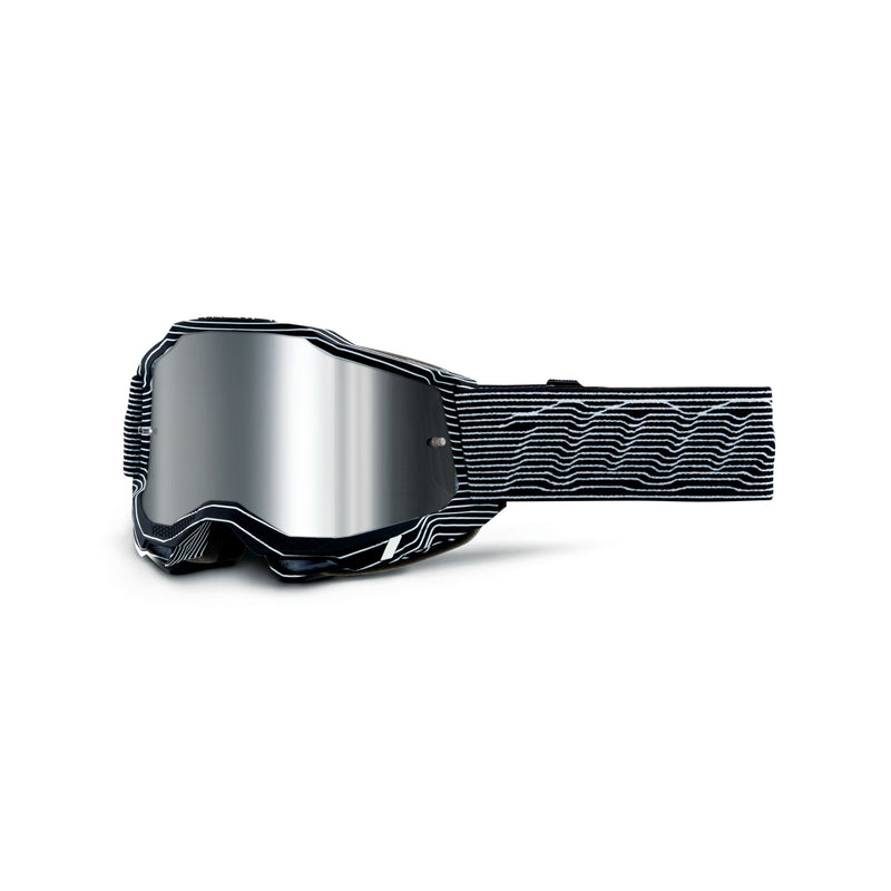 100% Accuri 2 Goggle Silo / Mirror Silver Flash Lens