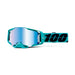 100% ARMEGA Premium Protective Goggle (Esterel - Mirror Blue Lens