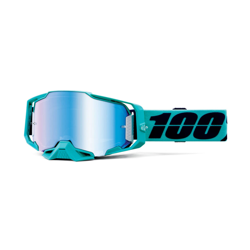 100% ARMEGA Premium Protective Goggle (Esterel - Mirror Blue Lens