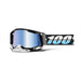 100% Racecraft 2 Goggle Arkana / Mirror Blue Lens