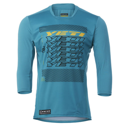 Yeti Enduro ¾ Jersey Turquoise Worldwide M