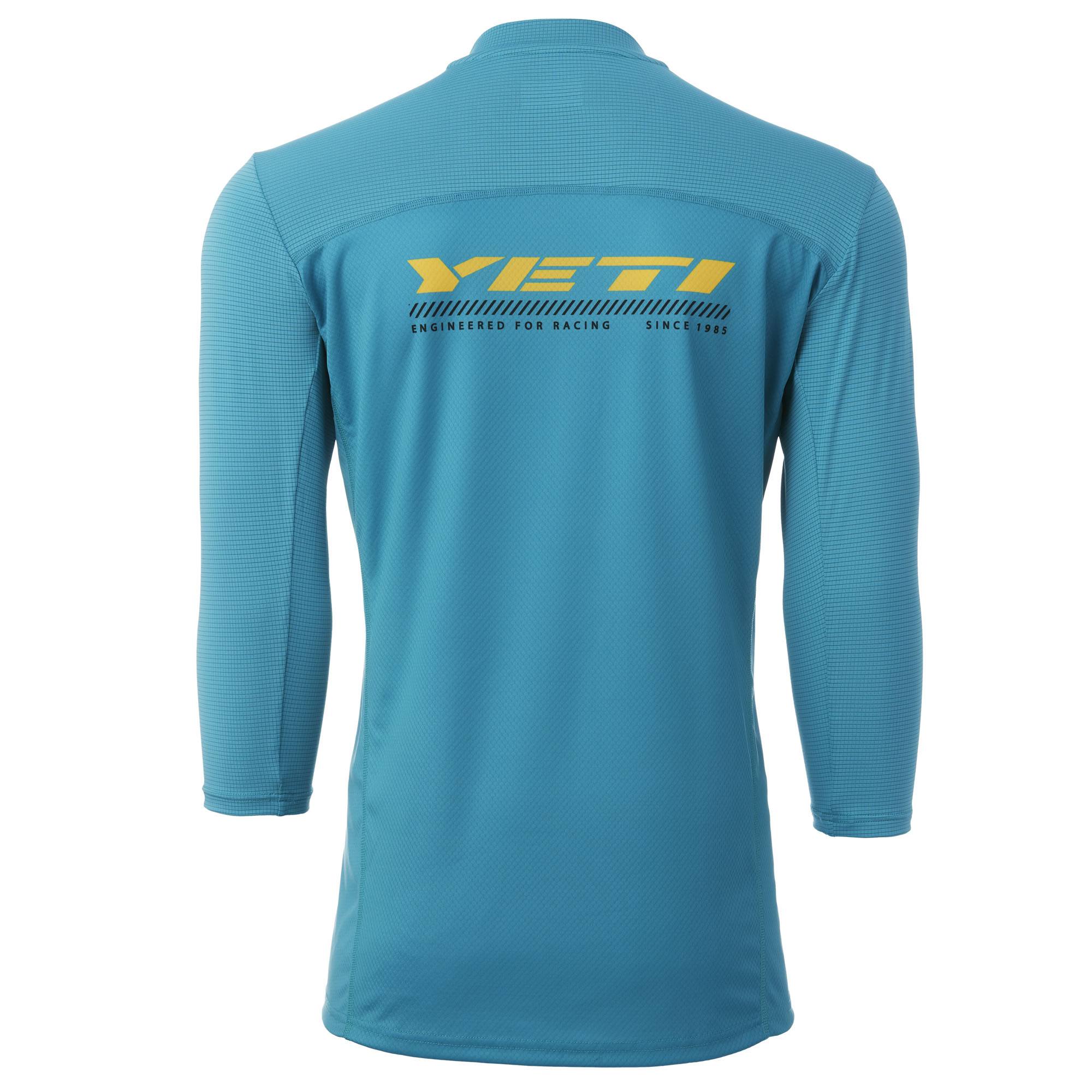 Yeti Enduro ¾ Jersey Turquoise Worldwide S