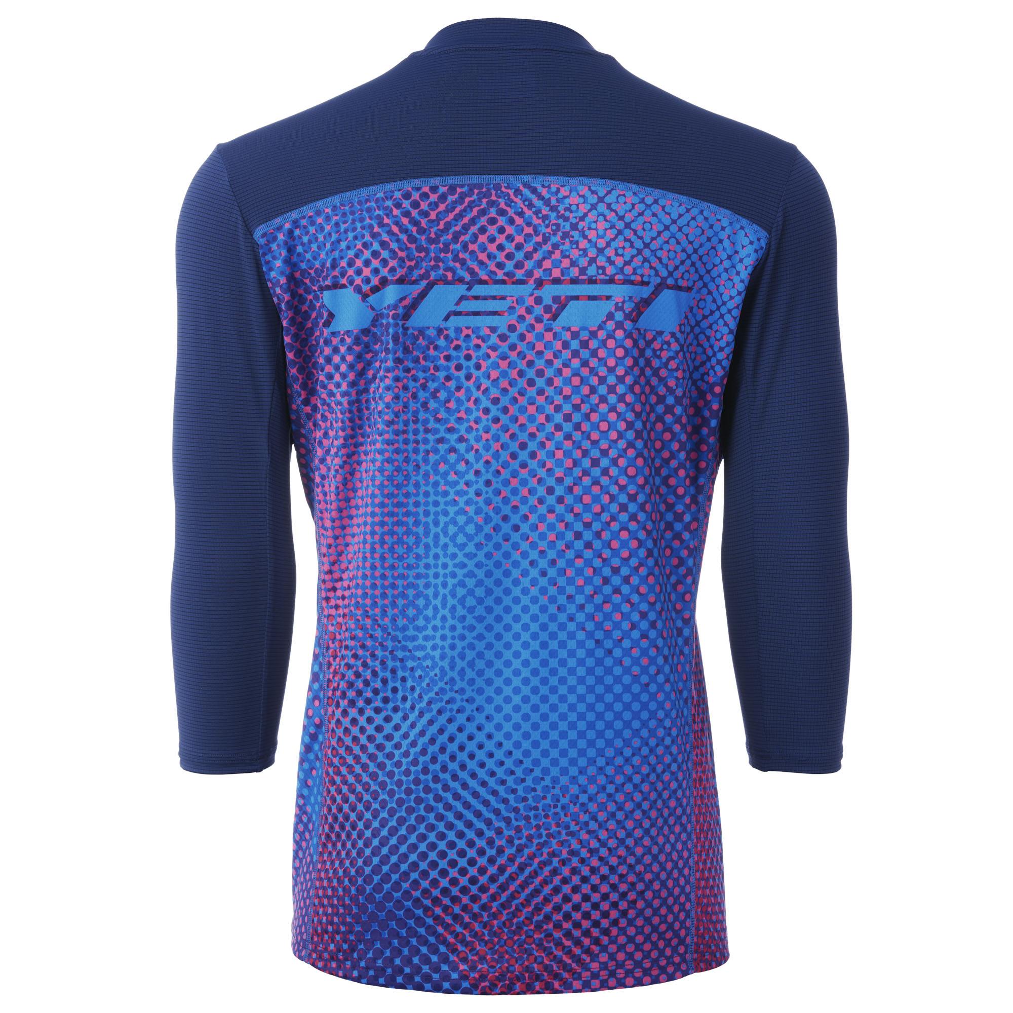 Yeti Enduro ¾ Jersey 2022 Hot Pink Halftone L