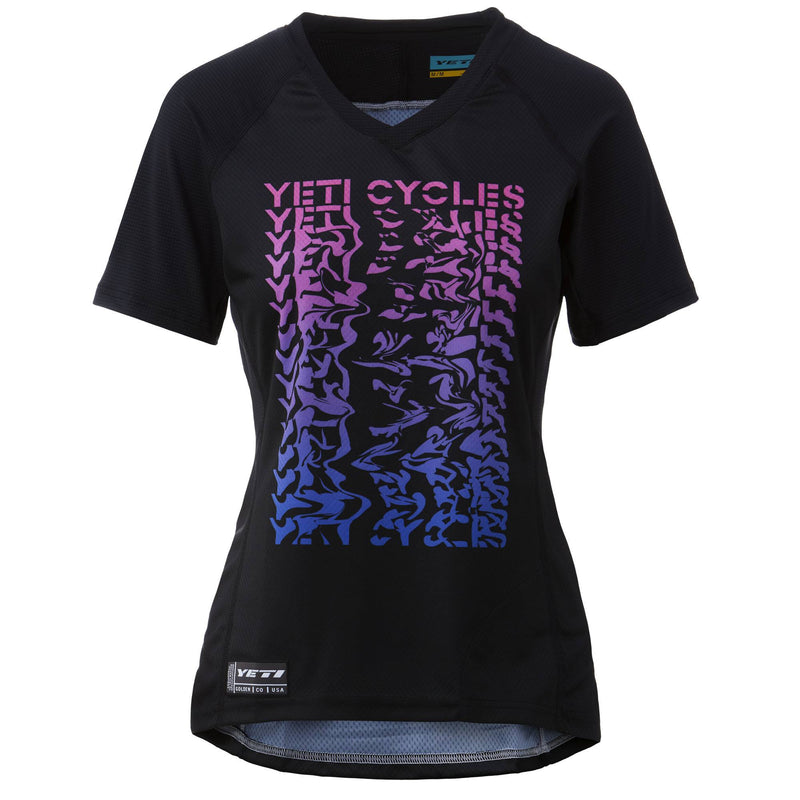 Yeti Enduro Women's Jersey 2022 Black Yeti Melt L