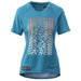Yeti Enduro Women's Jersey 2022 Turquoise Yeti Melt XL