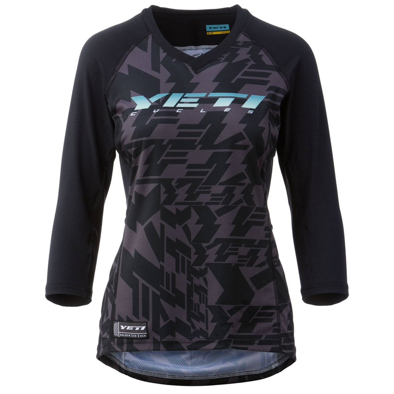 Yeti Enduro ¾ Women's Jersey 2022 Black Yetris L