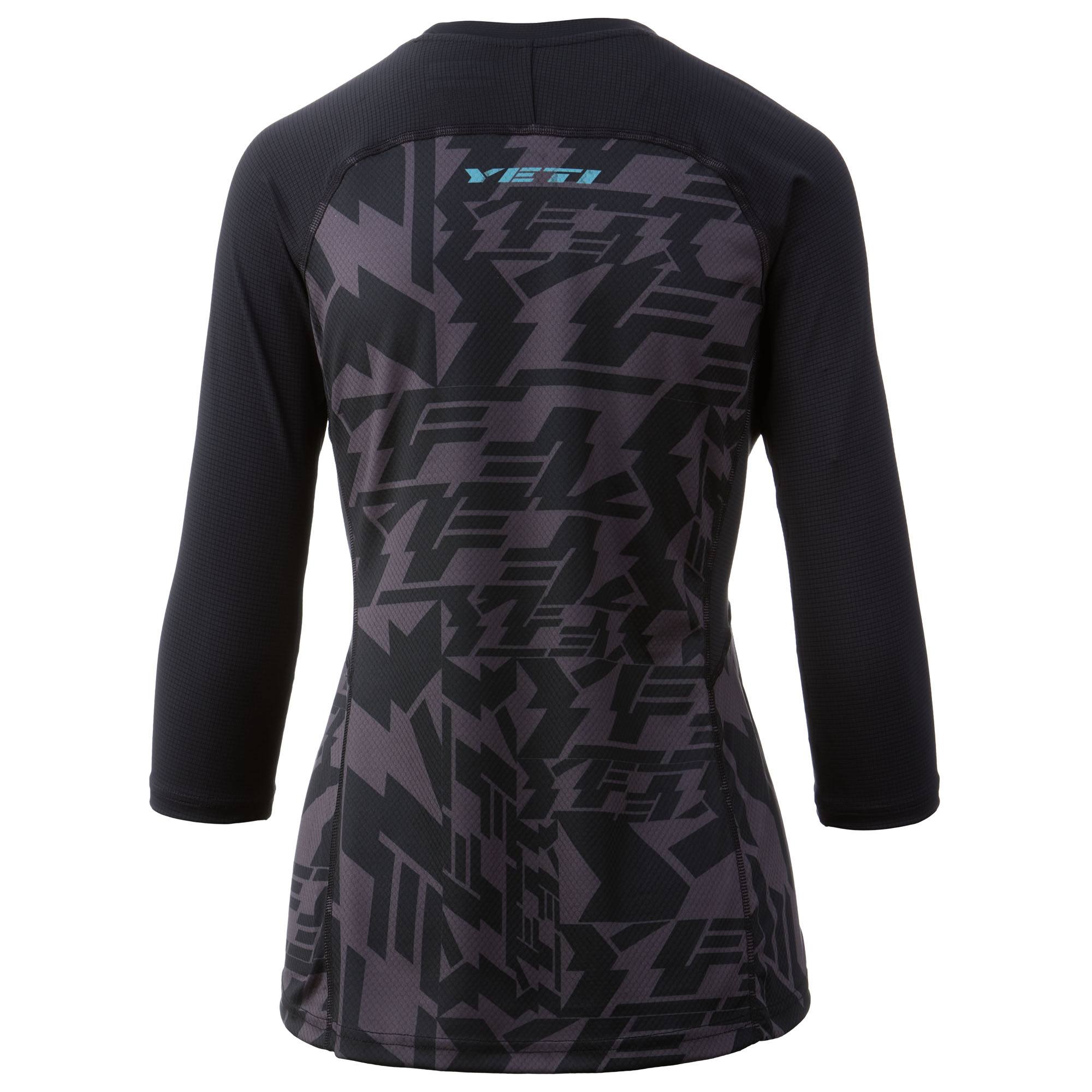 Yeti Enduro ¾ Women's Jersey 2022 Black Yetris L