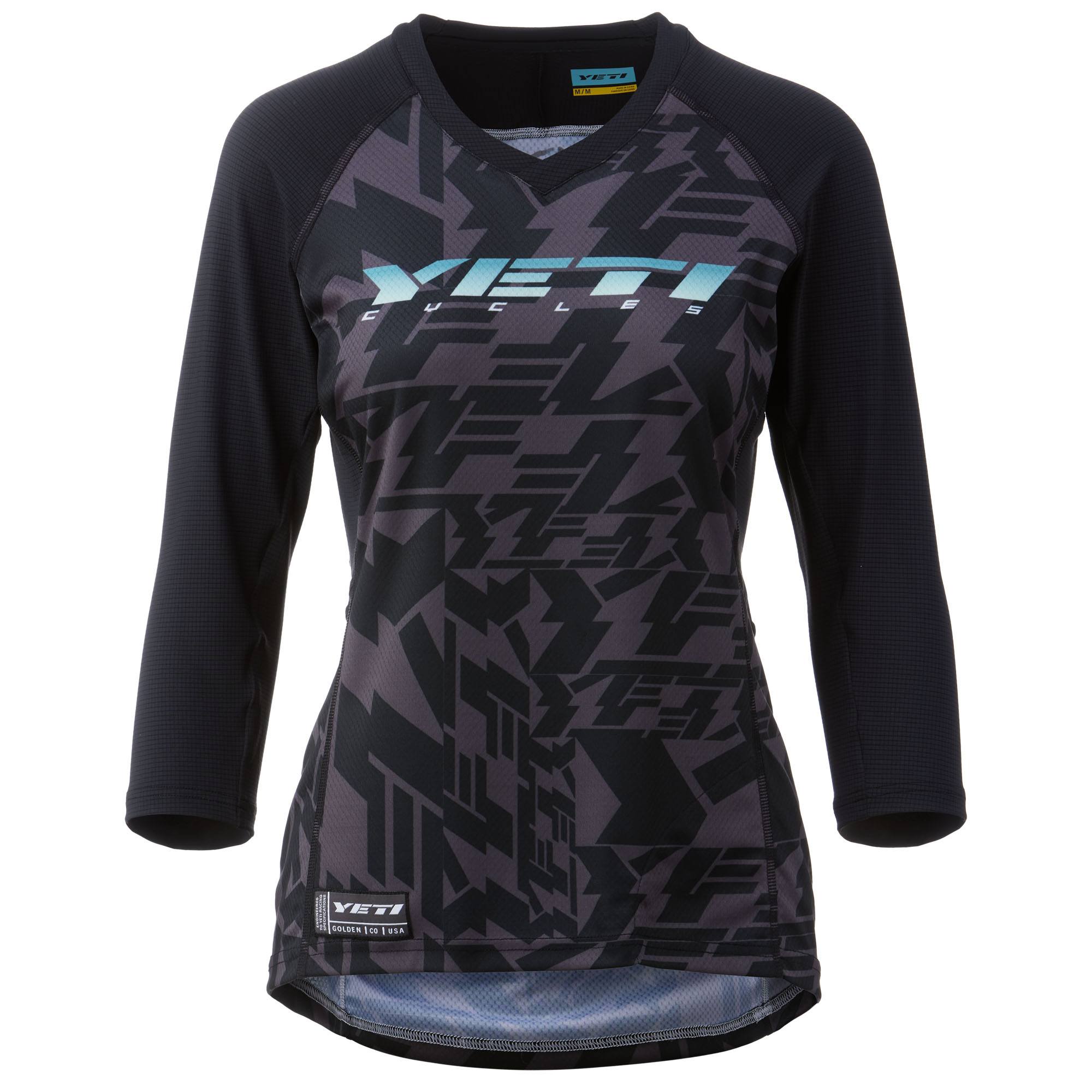Yeti Enduro ¾ Women's Jersey 2022 Black Yetris S