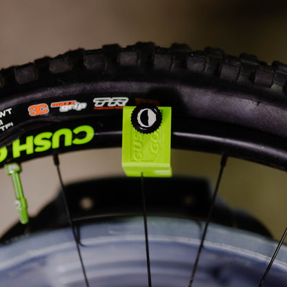 CushCore Bead Bro - Locks Bead in Place, Rubber Bumper, Strong & Durable Plastic, Works with Any Wheel Size & Rim Width, Wheel Insert Installation Tool for Easy Installation, Bead Bro (Single