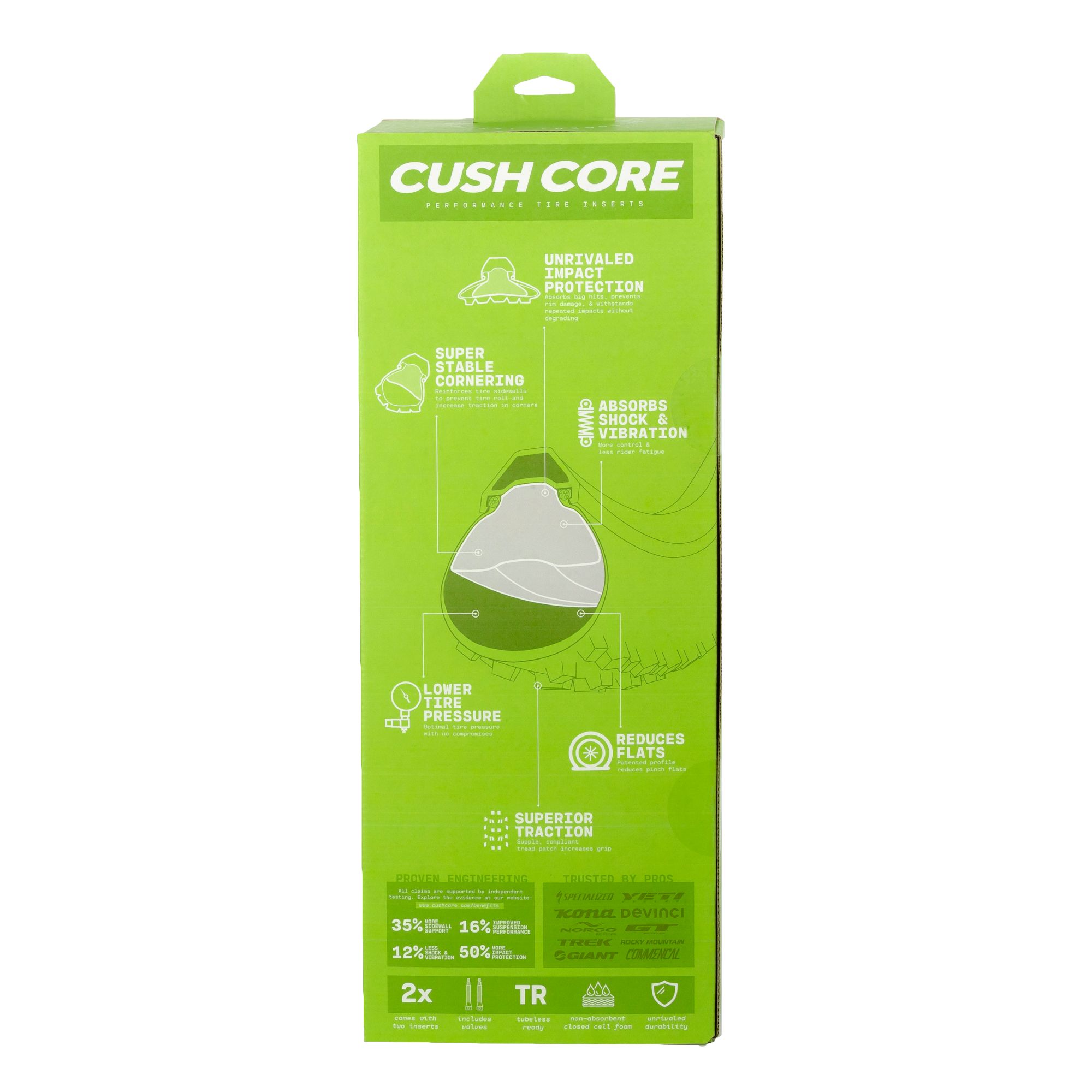 Insert mousse Cushcore XC - 29" (la paire, valves incluses