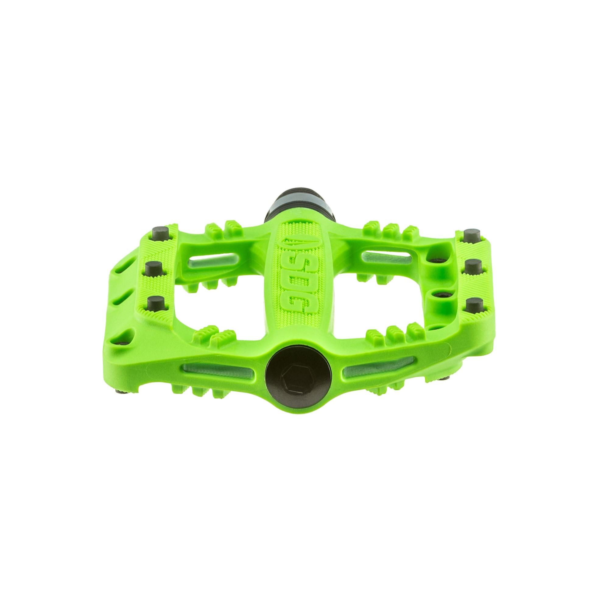 SDG Slater JR Pedals Neon Green