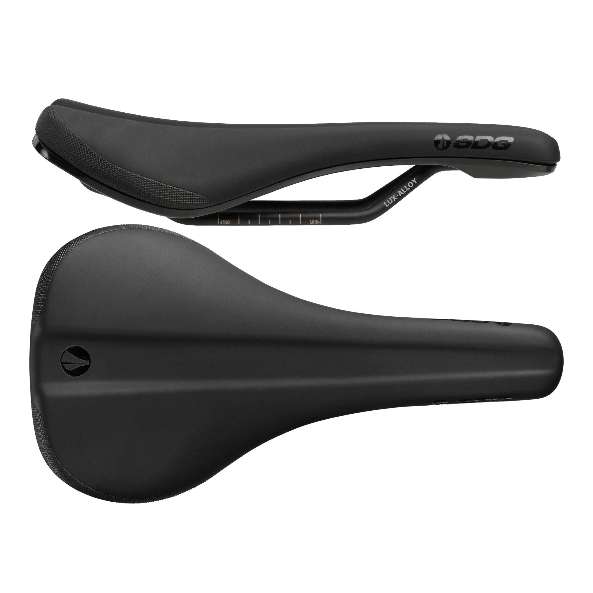 SDG Components Bel-Air V3 Lux-Alloy Mountain Bike Saddle Saddle, 260 x 140mm, Unisex, Road Gravel Bicycle Seat 236g