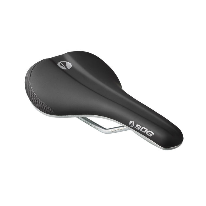SDG Components Bel-Air V3 Lux-Alloy Mountain Bike Saddle Saddle, 260 x 140mm, Unisex, Road Gravel Bicycle Seat 236g