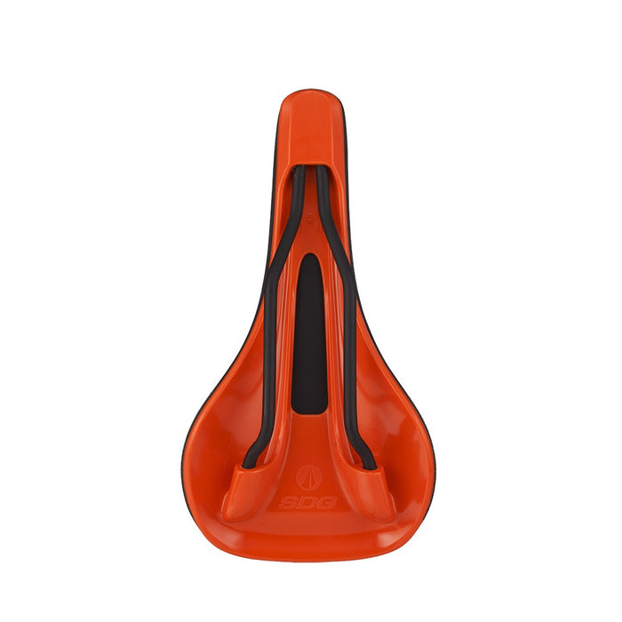 SDG Bel Air V3 Max Lux-Alloy Saddle Black / Orange