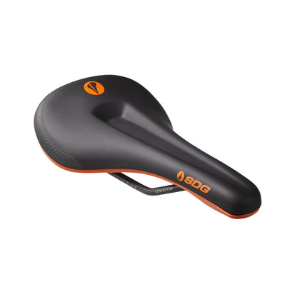 SDG Bel Air V3 Max Lux-Alloy Saddle Black / Orange