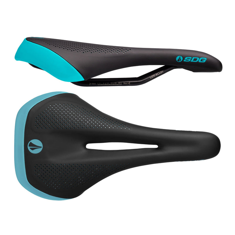 SDG Allure V2 Women's Lux-Alloy Saddle Black / Turquoise