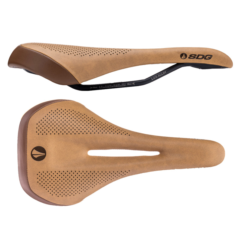 SDG Allure V2 Women's Lux-Alloy Saddle Brown Leather / Black