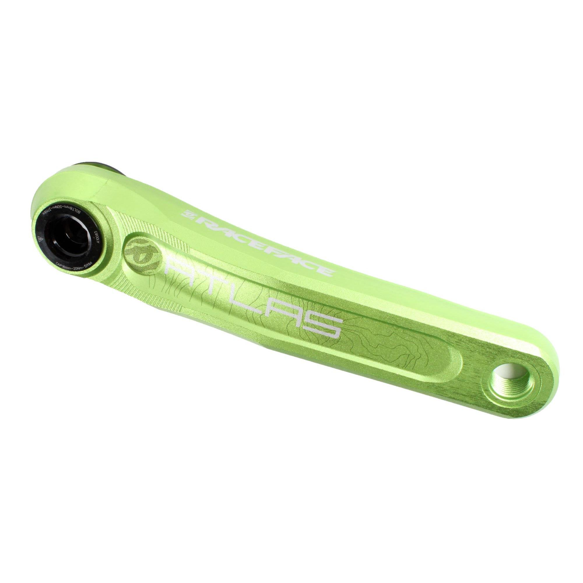 Race Face Atlas Cinch Cranks (Arms Only) Green 175mm/68/73mm