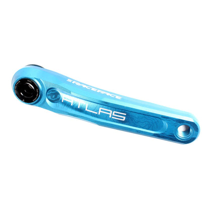 ATLAS Kurbeln - 83mm - 165 - blau (ohne Gehäuse