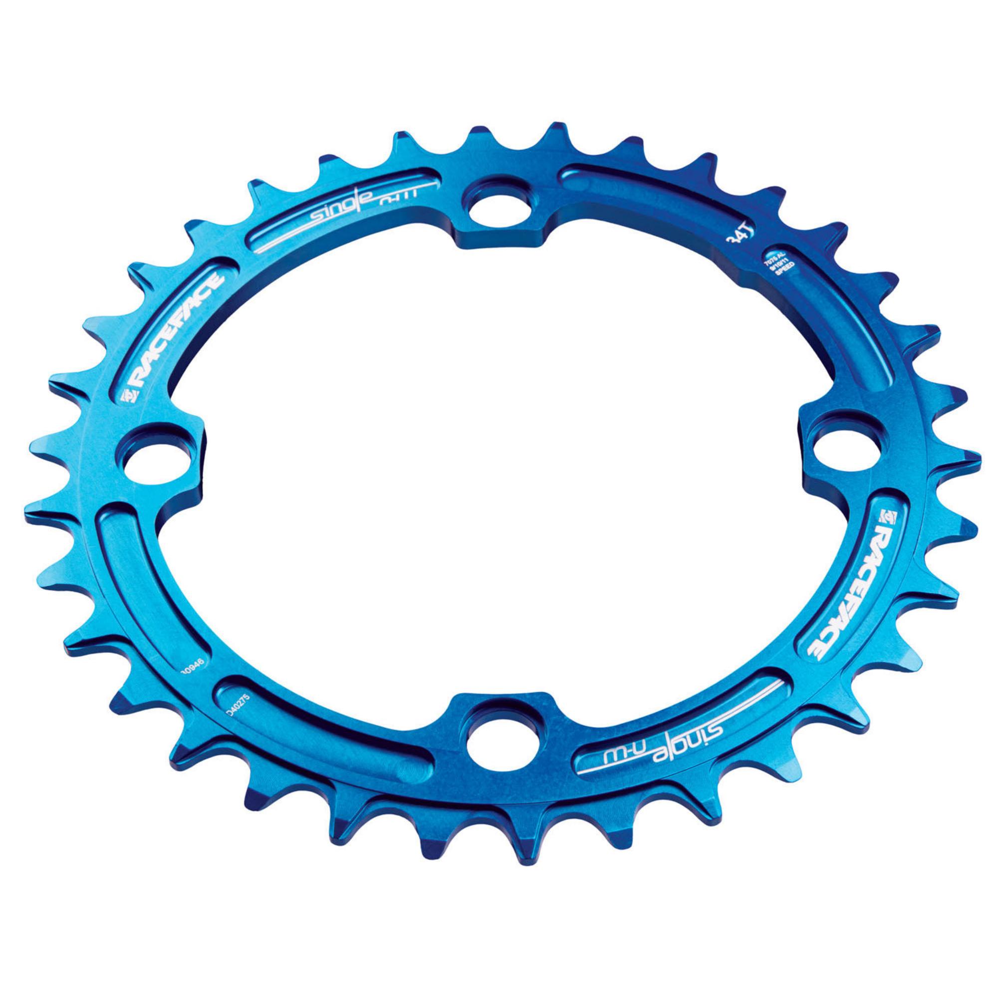Race Face Narrow/Wide Single Chainring Blue 30T