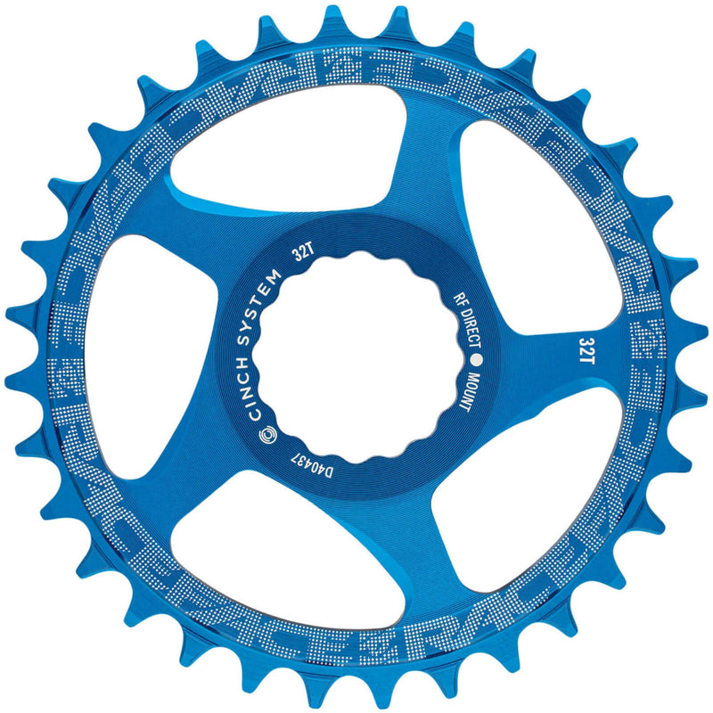 Race Face Direct Mount Narrow/Wide Single Chainring 28T Blue