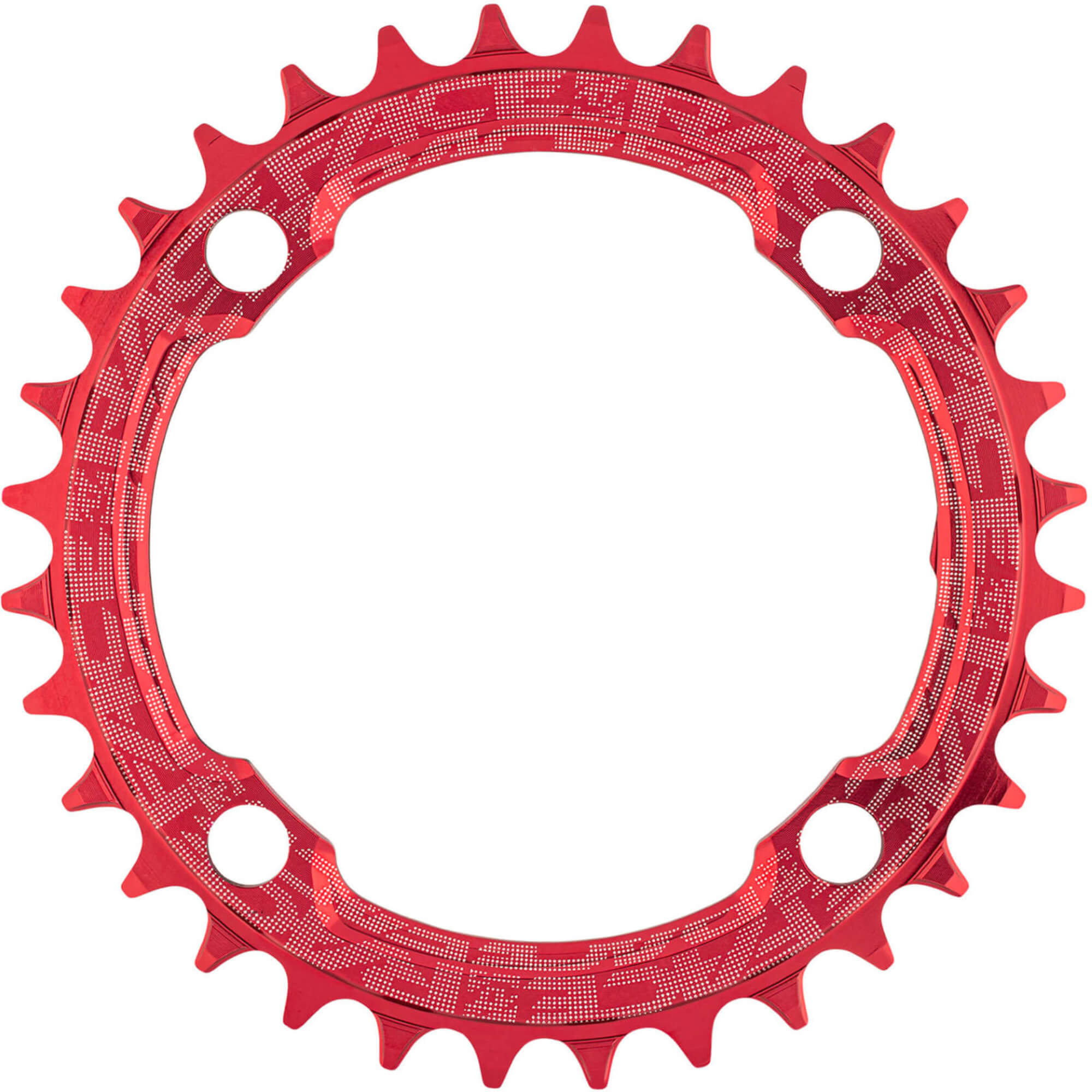 Race Face Narrow/Wide Single Chainring Red 104x38T