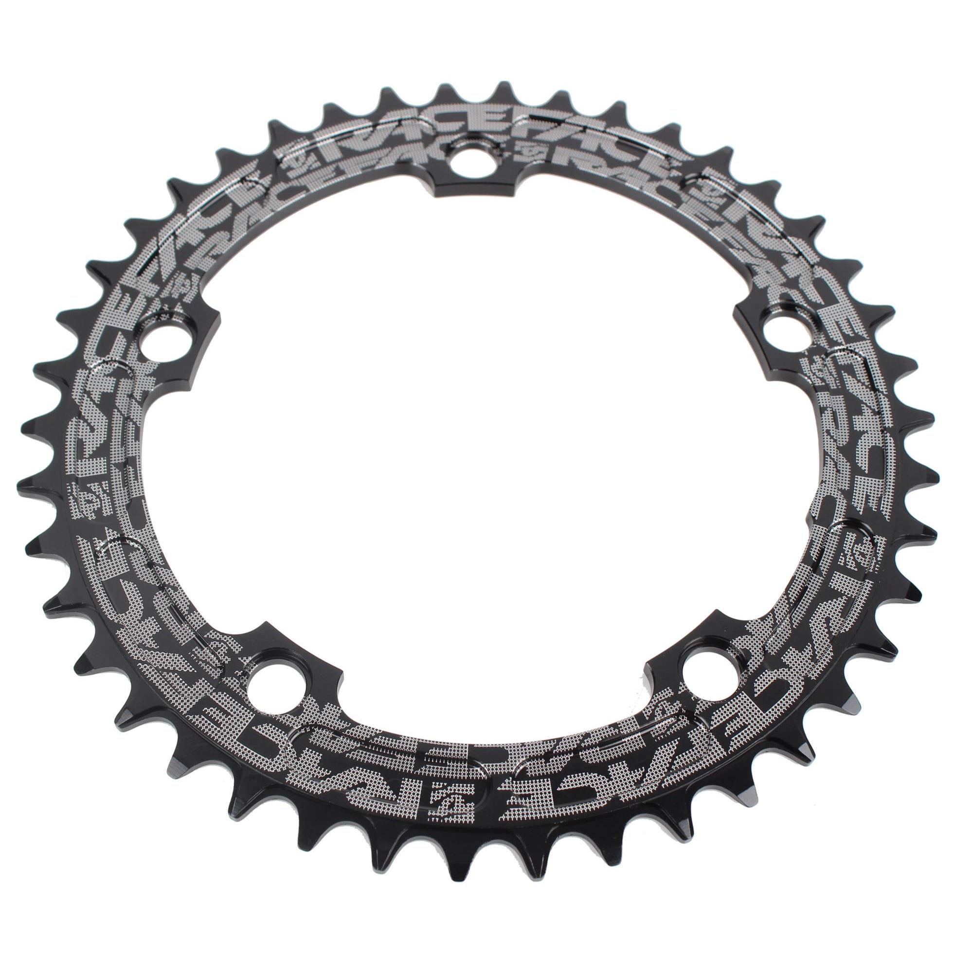 Race Face Narrow/Wide Single Chainring Black 130x42T