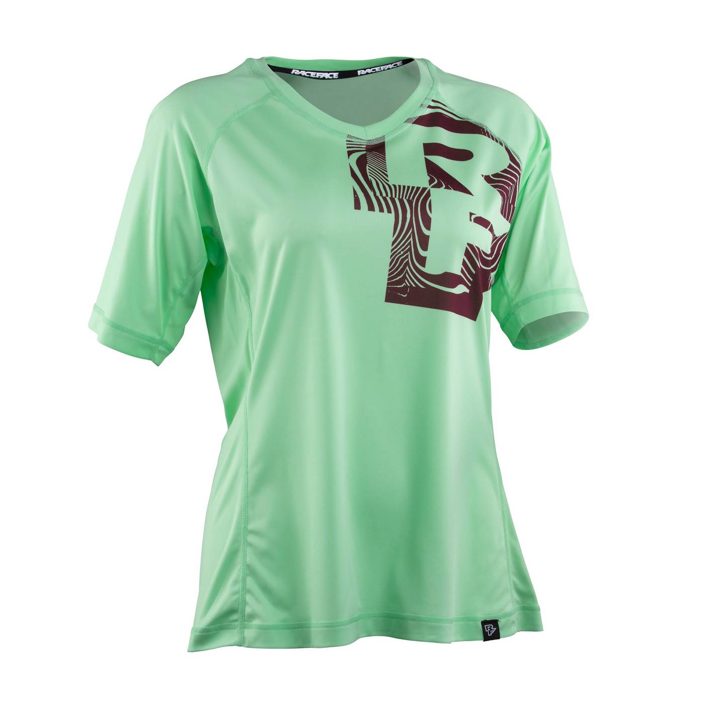 Race Face Girls MTB Jersey Short Sleeve Nimby Lime