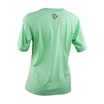 Race Face Girls MTB Jersey Short Sleeve Nimby Lime
