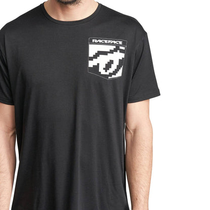 Race Face 8 Bit Pocket Short Sleeve T-Shirt 2020 Black S